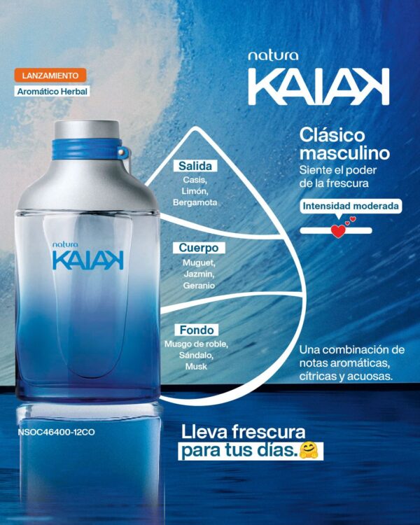Kaiak Clásico eau de toilette masculino 100 ml - Imagen 2