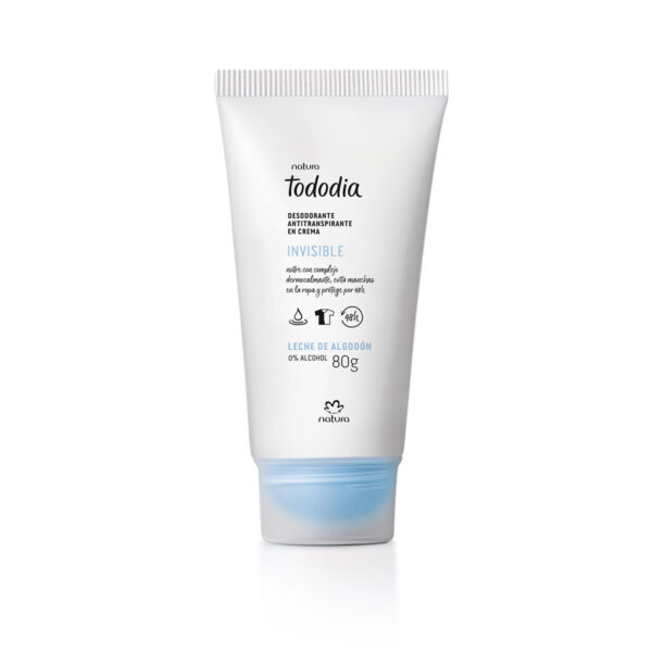 Tododia Desodorante algodón en crema antitraspirante 80 gr