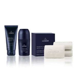 Trío Homem Cuidados Diarios