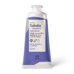 Crema Nutritiva para Pies Tododia Te de Manzanilla y Lavanda 50ml