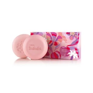 Jabones Tododia 2 unidades Flor de Durazno y Jazmin 90gr c/u